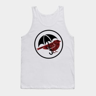 The Umbrella Sparrow Academy Logo Tank Top